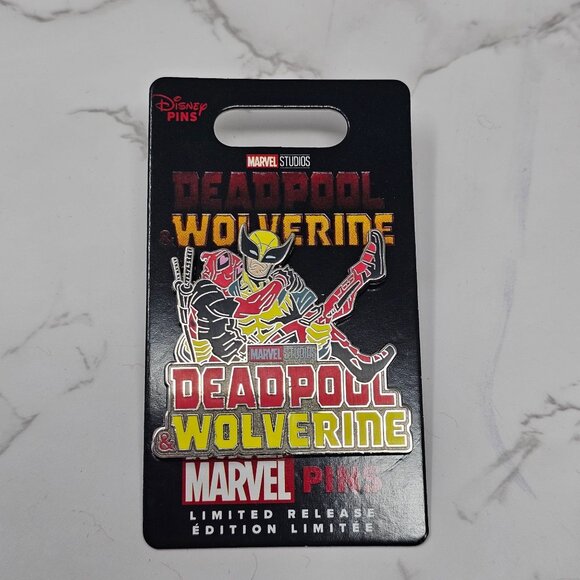 Disney Parks Deadpool & Wolverine Marvel 2024 Pin Limited Release Pin - Picture 1 of 3